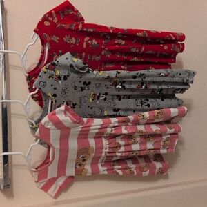 5T Dresses Minnie and Mickey Mouse and Sky